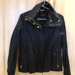 Talbots Black Rain Jacket
